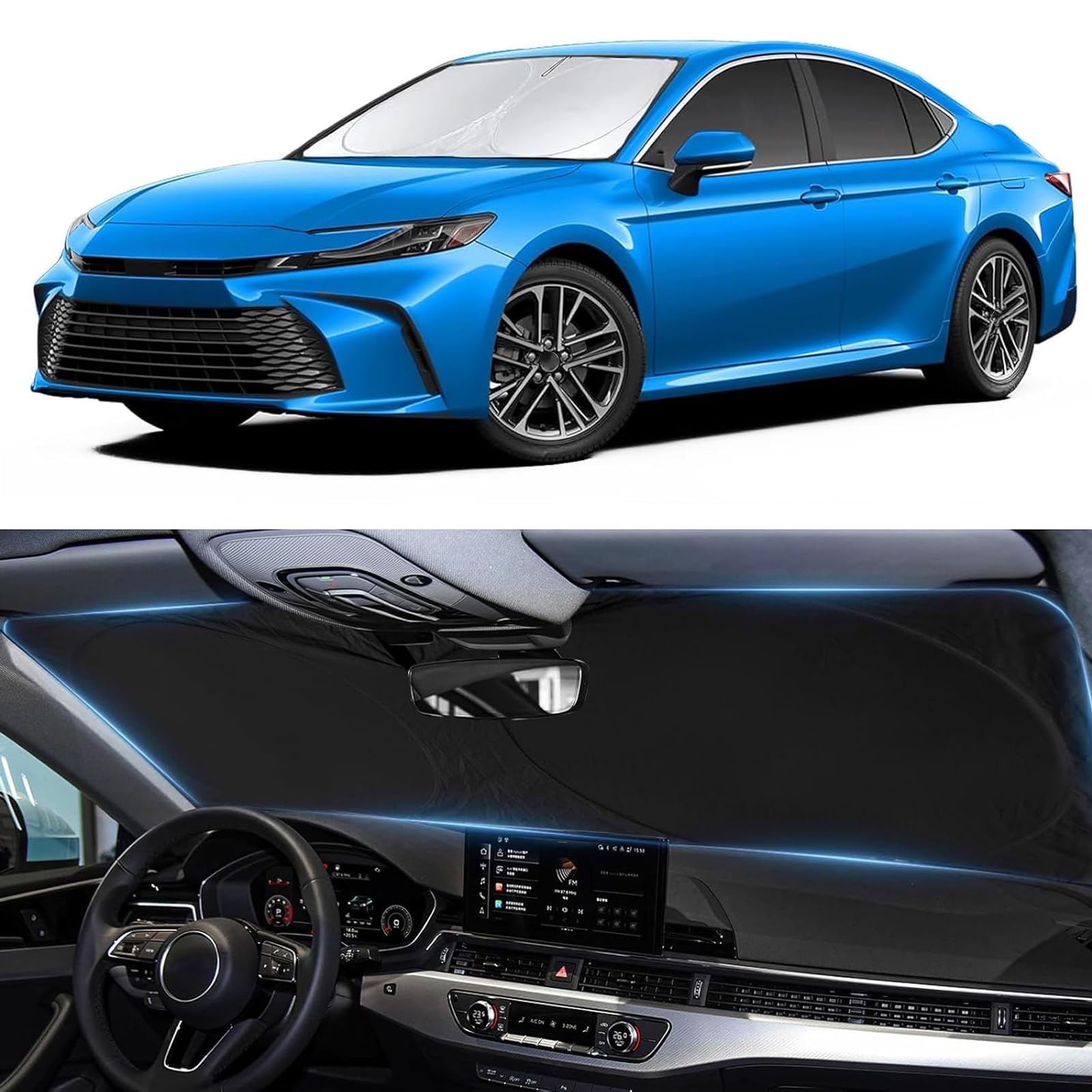 Amazon.com: Sunshade for 2025 2026 Camry LE XLE Hybrid SE XSE