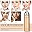 LOKFAR AirBrush Foundation Spray, Silky Mist Spray Makeup Kit with Brush, Full Coverage Foundation for Smooth Radiant Finish, Formula Breathable Lightweight Hydrating | 02 Nude