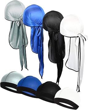 Silky Durags Long Tail Headwrap Durag 