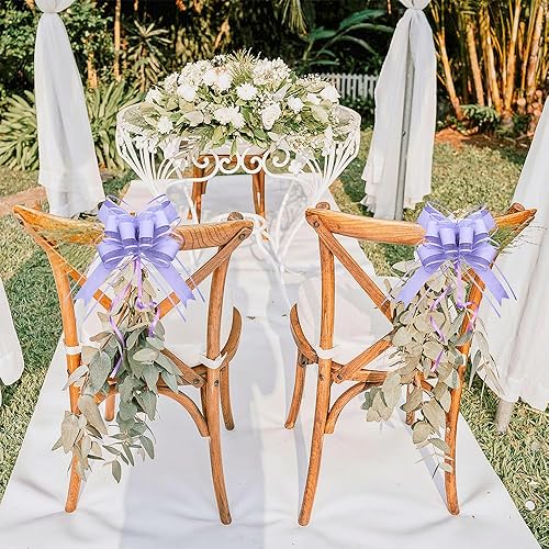 Miniatura 169 de WEWILUCK Lazos de regalo para regalos, lazos rosas para envolver regalos, lazos de regalo con cinta para bodas, despedidas de soltera y decoración