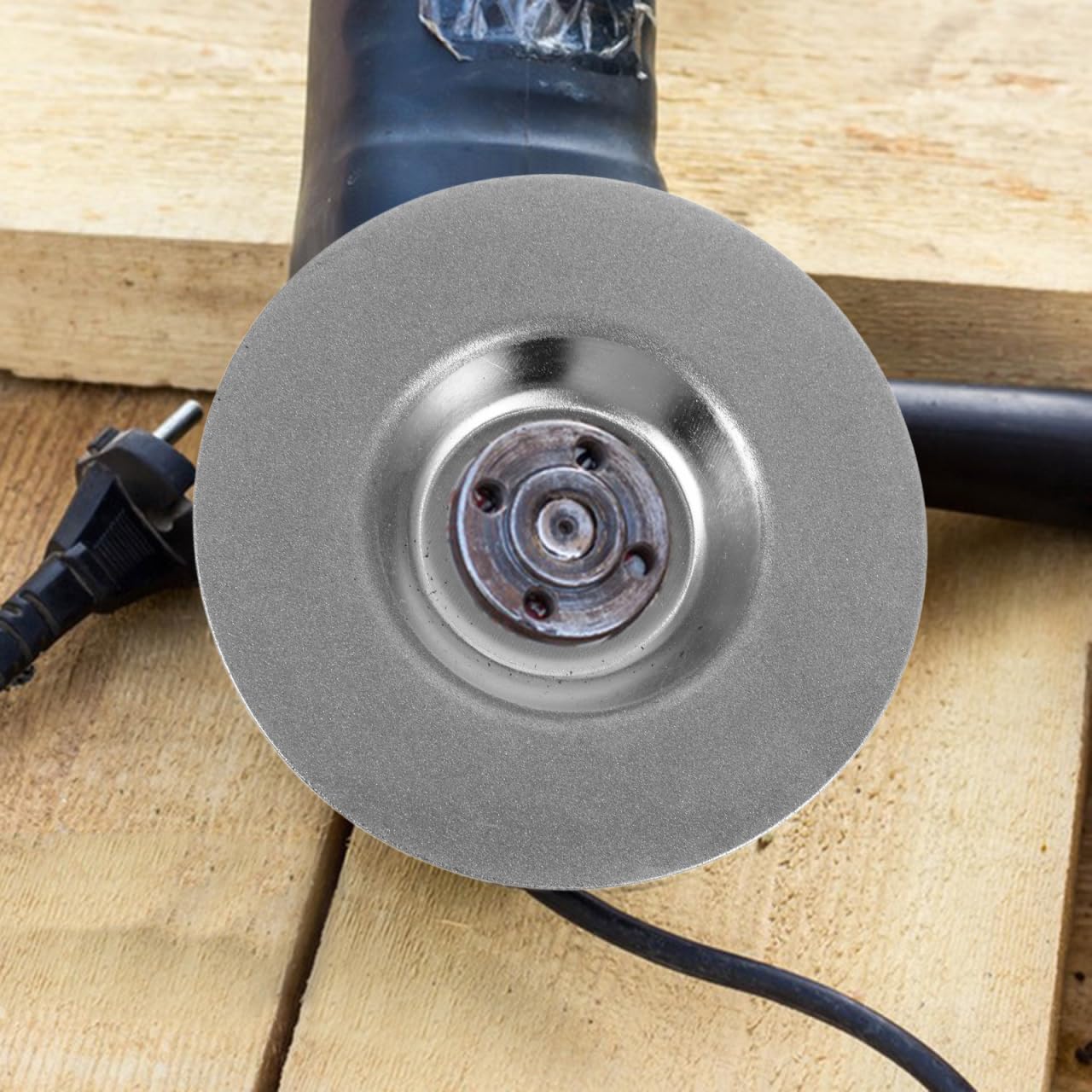 Knife Sharpening Wheel Razor Blade Sharpener Grinding Blade Diamond Grinding Cutting Wheel Bench Grinder Quick Changable Sand Discs Tool Metal Accessories for Universal Types