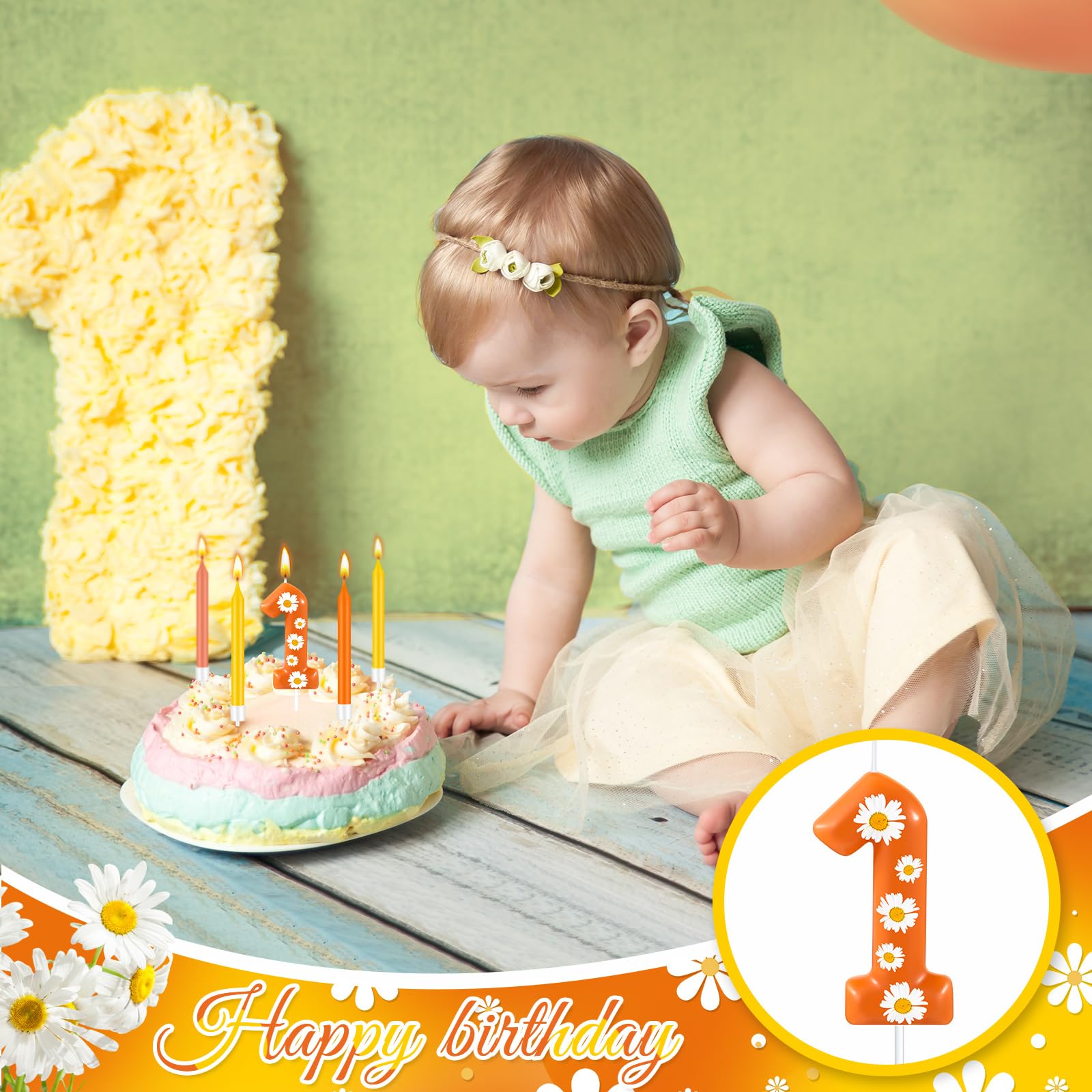 Amazon.co.jp: Flutesan バースデーキャンドル13個 2.4 x 1.4インチ