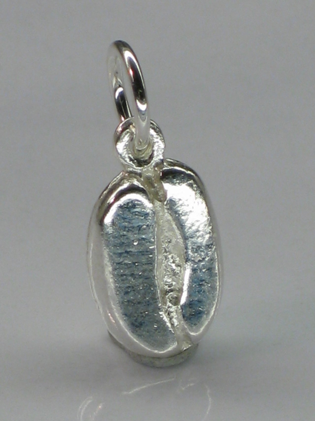 Kaffeebohne Sterling Silber Charm .925 x 1 Drinking Drinks Charms
