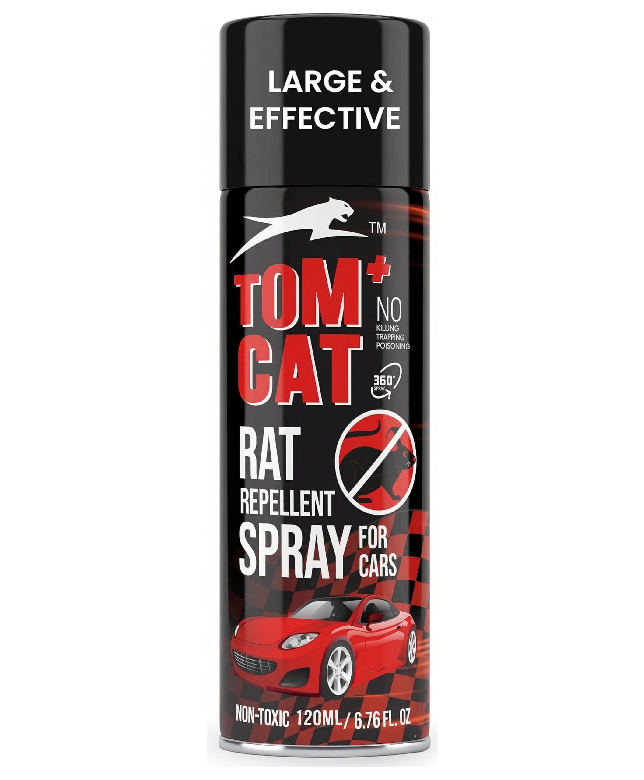 Tom Cat No Entry Rat Repellent/Repel Spray for Car| Rat Protection Spray Protect Wires in Car, Bus, Truck & Bike | Non Toxic | Only Repels | Rodent Spray| Anti Rat Spray |100ML Tom Cat Rat Repellent | Pack of 1 - FORMULATION 6X-image-10