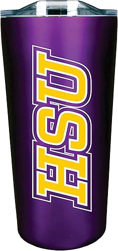 The Fanatic Group Hardin-Simmons University - Vaso de doble pared suave al tacto, diseño 1, color morado