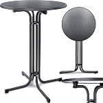 Table haute pliante &Oslash; 80 cm