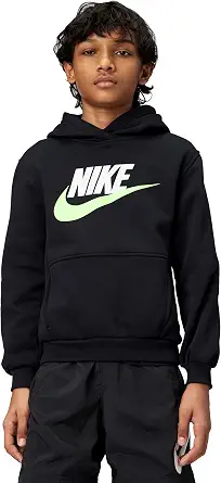 Nike Unisex Big Kids' Sportswear Club Fleece Hoodie