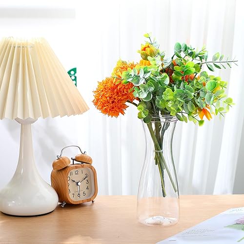 Miniatura 6 de 12 jarras de agua con tapa 20 onzas de plástico para jugos jarra transparente de cuello estrecho jarra de bebidas para exteriores playa picnic