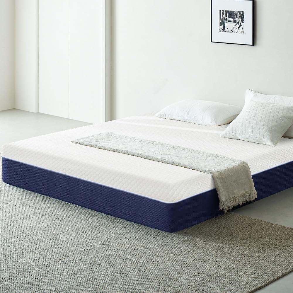 10 Inch Gel Memory Foam Mattress for Back Pain,Full Mattress,Mattress in a Box,Gel-Infusion for Cooler Sleep,Full Size Bed,75" X 54" X 10" (10 Inch, Full)
