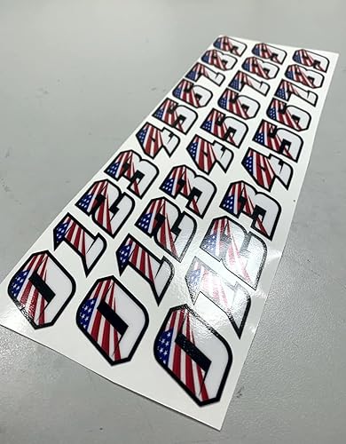 Miniatura 2 de Grueso 10 mil colores personalizados béisbol hockey fútbol lacrosse softbol casco americano Estados Unidos Estados Unidos azul negro blanco rojo