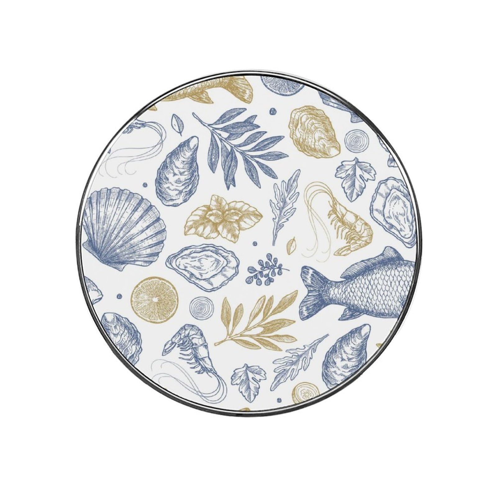Fish And Shells Refrigerator Magnet Decorative Locker Magnet For Kitchen And Office Home Décor