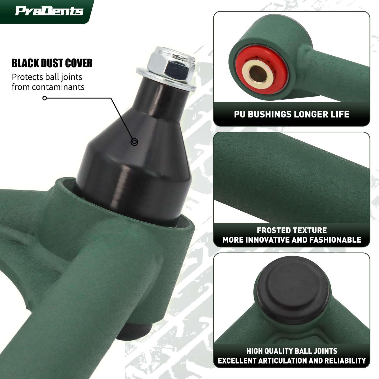 2x Braccio di controllo superiore anteriore per Dodge Ram 1500 2006-2021 4WD 4x4 2-4 Kit di sollevamento