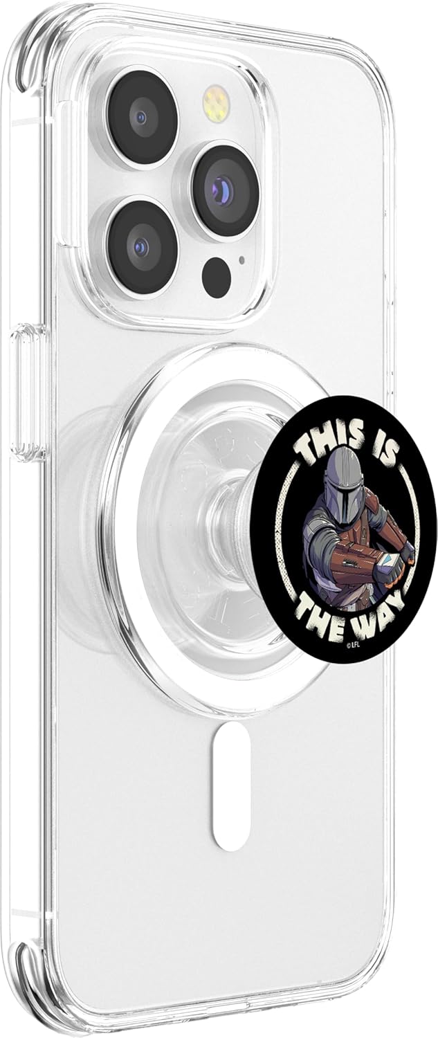 Star Wars The Mandalorian This Is The Way Portrait PopSockets MagSafe PopGrip for iPhone