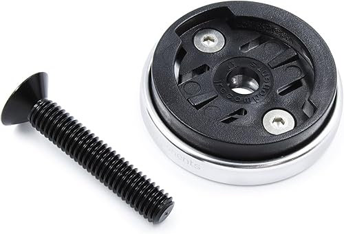 Miniatura 24 de JRC Components Enkei Top Cap Bike Stem Mount | Compatible con todos los modelos de dispositivos GPS Wahoo Elemnt | Cuerpo ligero de aluminio CNC