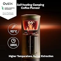 Vista 4 de OutIn Máquina de café espresso eléctrica portátil nano, cafetera de viaje para camping, cafetera de auto con calentamiento automático con USB-C