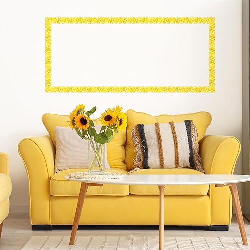 Vista 7 de Seajan 6 rollos de tablón de anuncios de abejas de verano de 197 pies, bordes de tablón de anuncios de abeja, decoración de tablón de anuncios