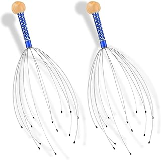 PARENCE.- Lot de 2 Masseurs de Tête et Cuir Chevelu – Instrument de Massage Relaxant pour Tête