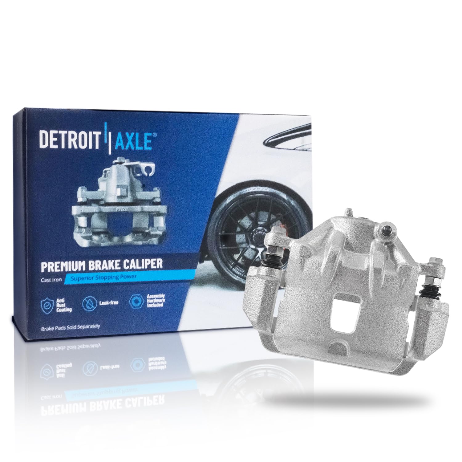 Detroit Axle - Front Right Brake Caliper for 07-10 Hyundai Elantra