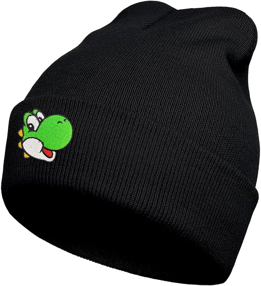 Cute Anime Beanie Hats, Cartoon Funny Winter Knit Hat Gifts for Men Women