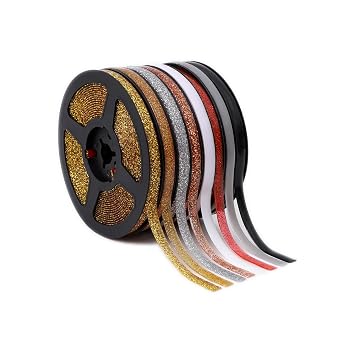 Caulk Tape Waterproof Self Adhesive,Bathroom Accessories Sealant Strip Caulk Strip Caulking Tool,Caulking Sealing Tape for Kitchen Countertop,Toilet,Windows,Decor Colorful Gold, Internal Corner