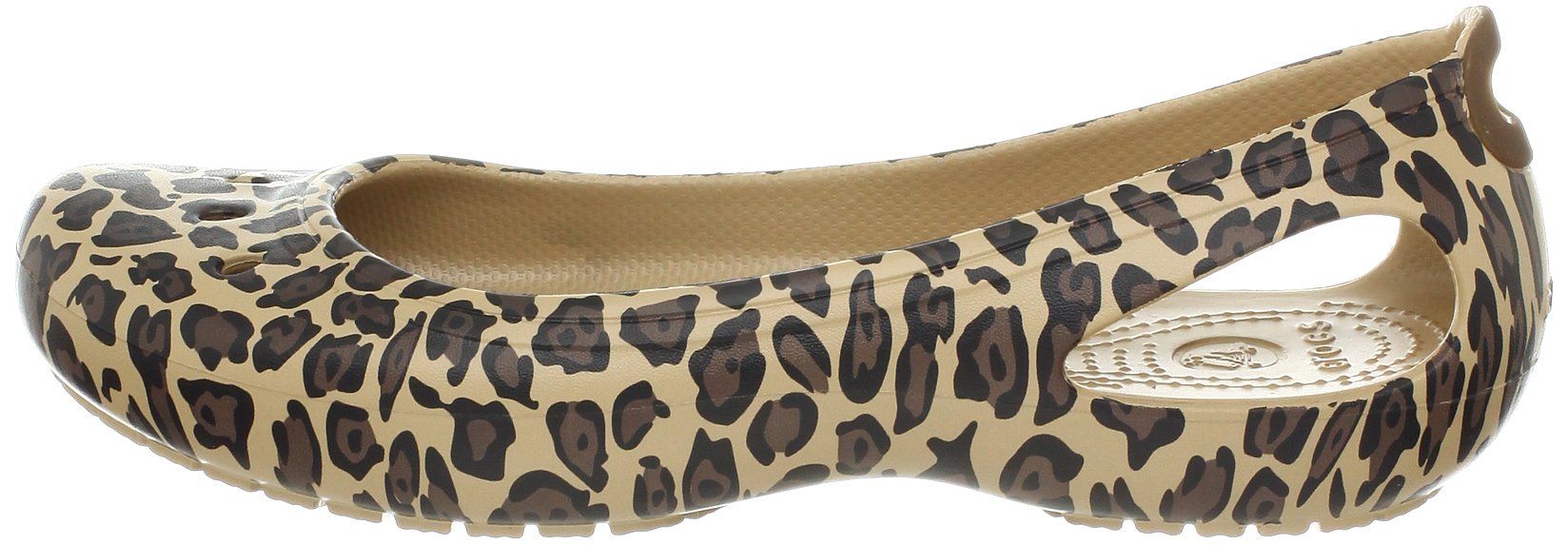 crocs kadee leopard flats