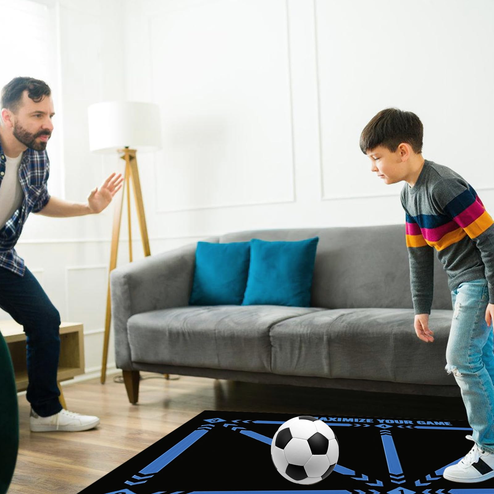 Fußball Trainingsmatte 60x90 Cm – Für Ballkontrolle & Beinarbeit, Stoßdämpfend