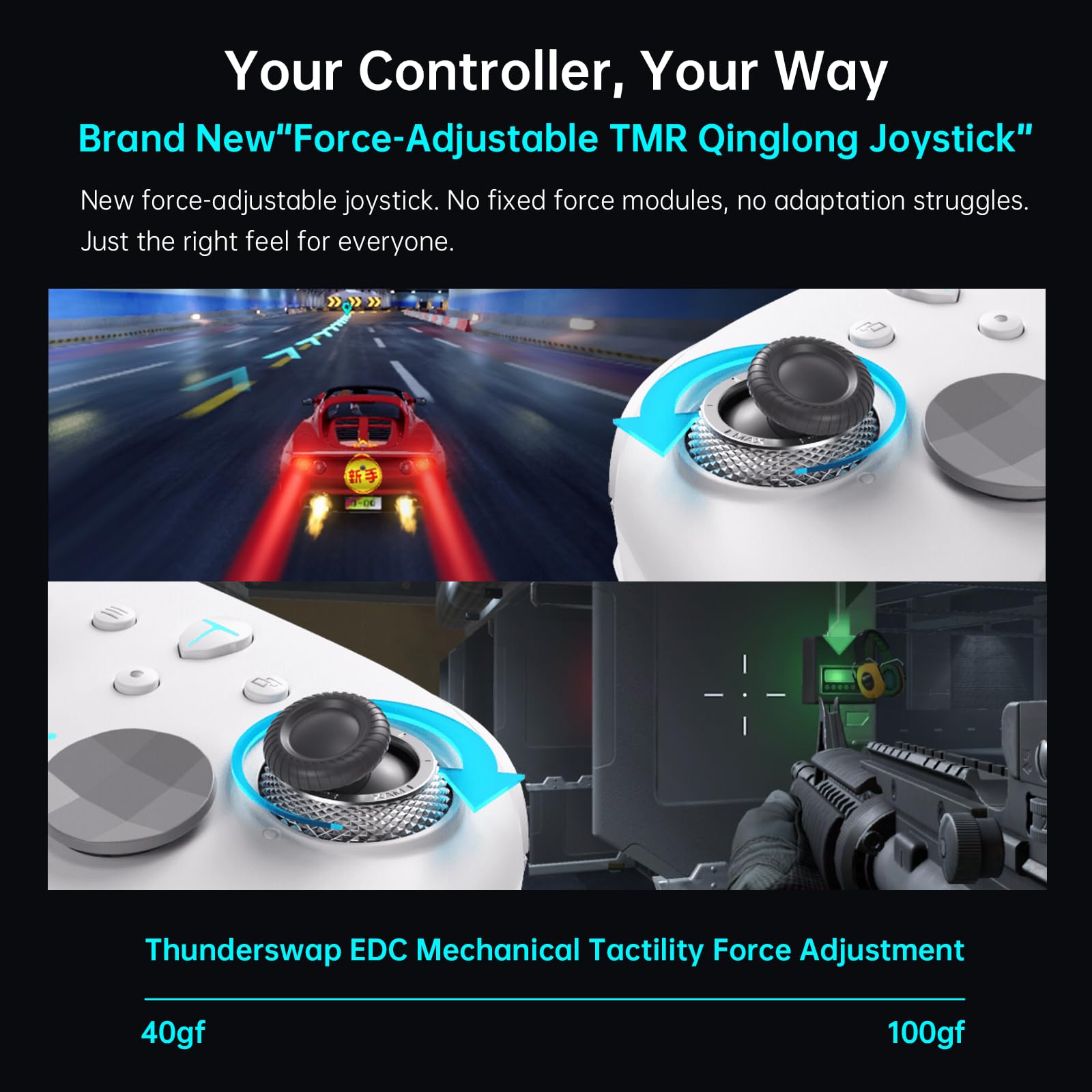 Thunderobot G80TS Wireless Controller for PC/Switch/Switch 2