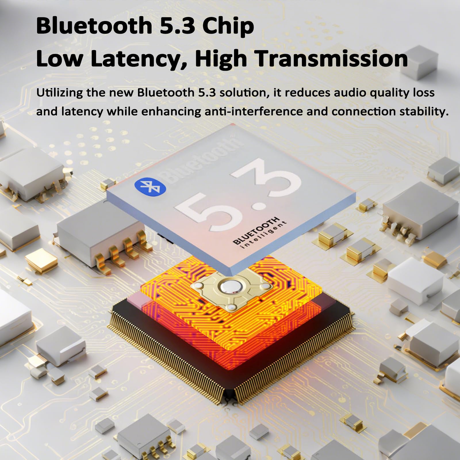 Altoparlante Bluetooth con display con testo fluttuante, generatore di rumore bianco, ricarica wireless, orologio da tavolo, proiettore tramonto e schermo flip per decorazioni domestiche e regali