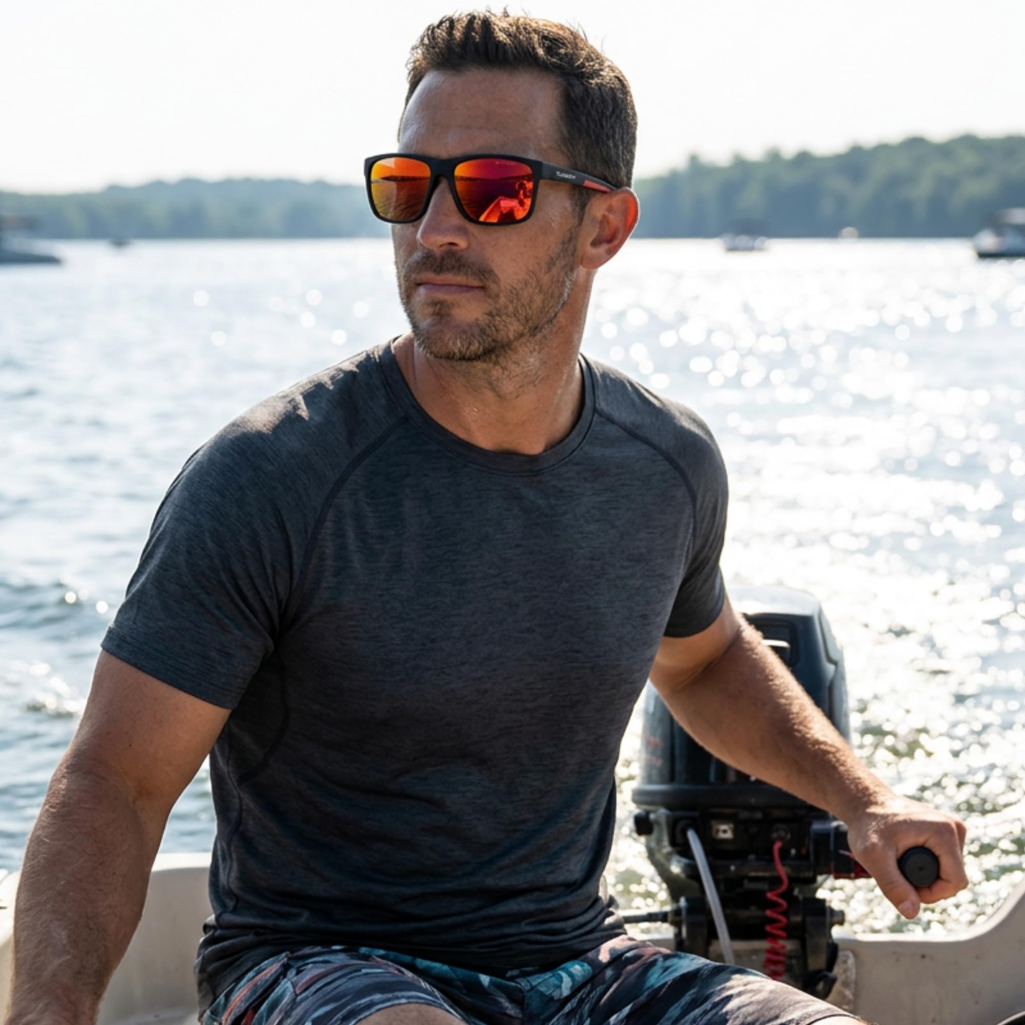 WaveRider - Lentes de sol deportivos polarizados ligeros y flotantes para hombres y mujeres, para remo, vela y todos los deportes acuáticos