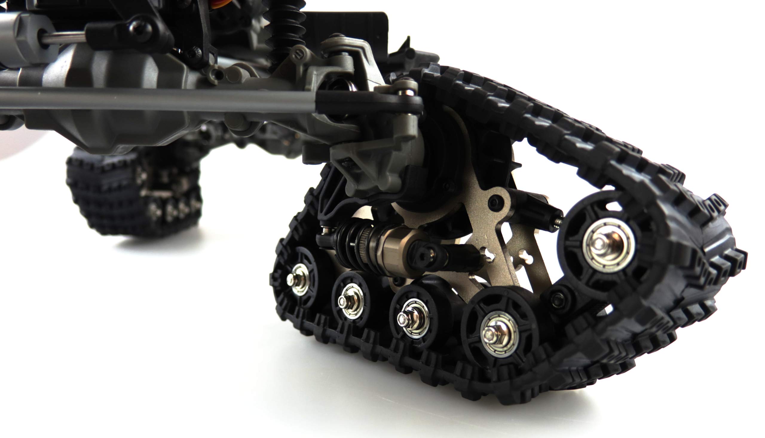 Amewi AMXRock RCX10BTS Scale Crawler Pick-Up RTR Brushed 1:10 RC Modellauto Elektro piñones, Color Verde Mate