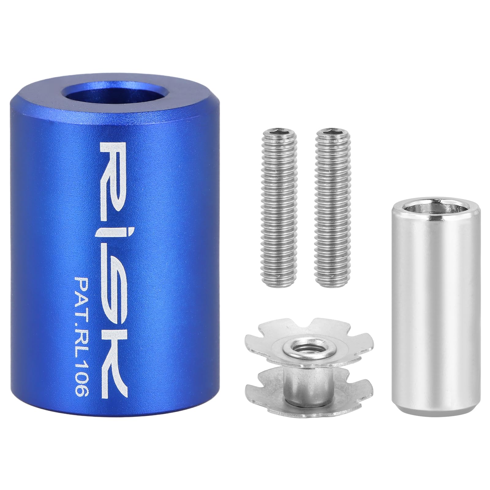 5x Fahrradgabelrohrkerne - Gewindelose Sternmuttern Für 28,6mm Gabeln