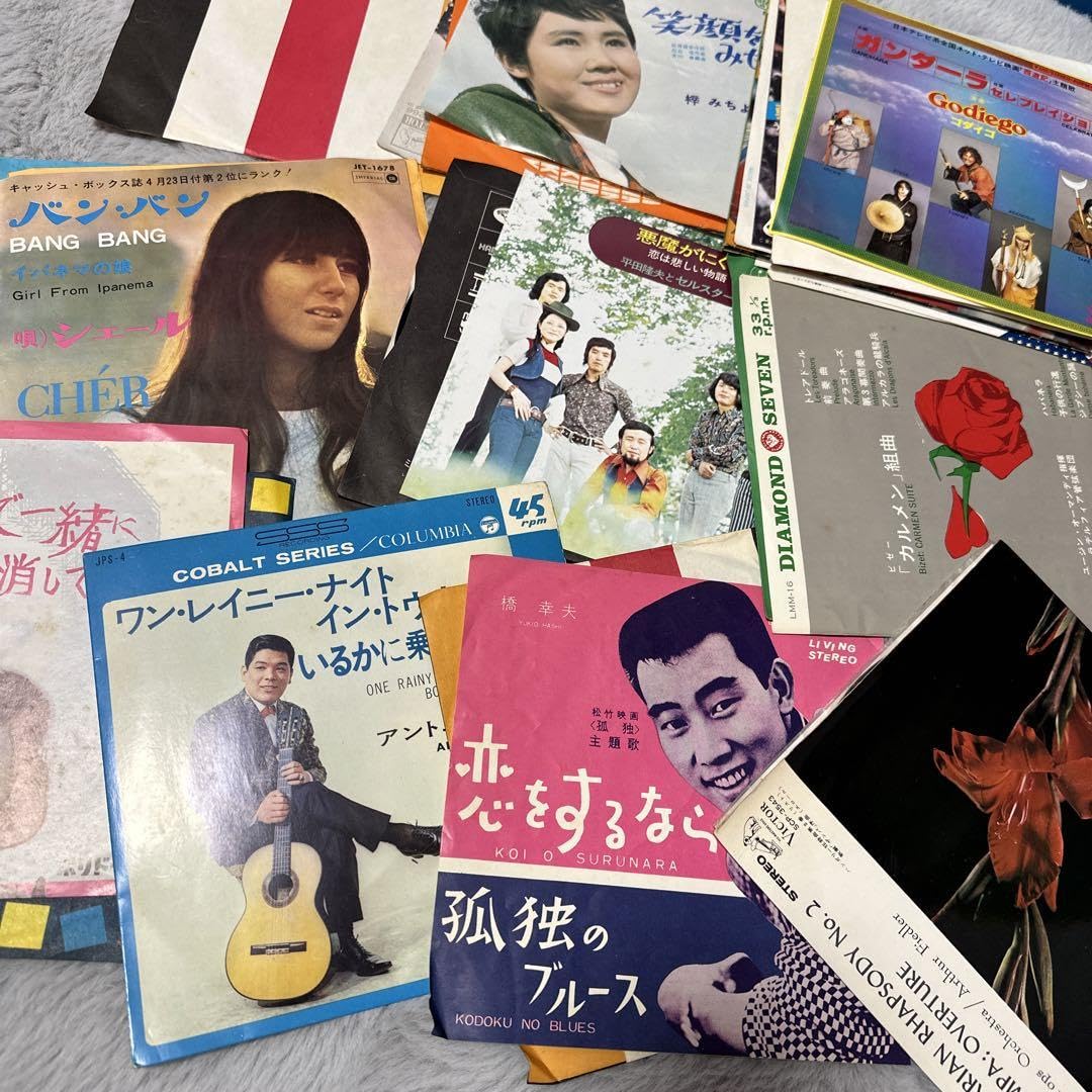 Amazon.co.jp: 昭和レコード77枚セット 昭和アイドル、歌謡曲