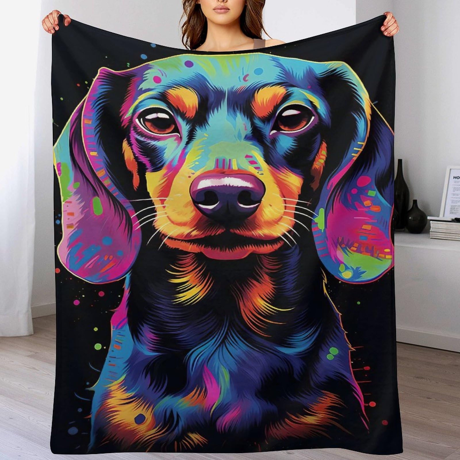 Manta de franela y forro polar suave para sofá de 130 x 150 cm