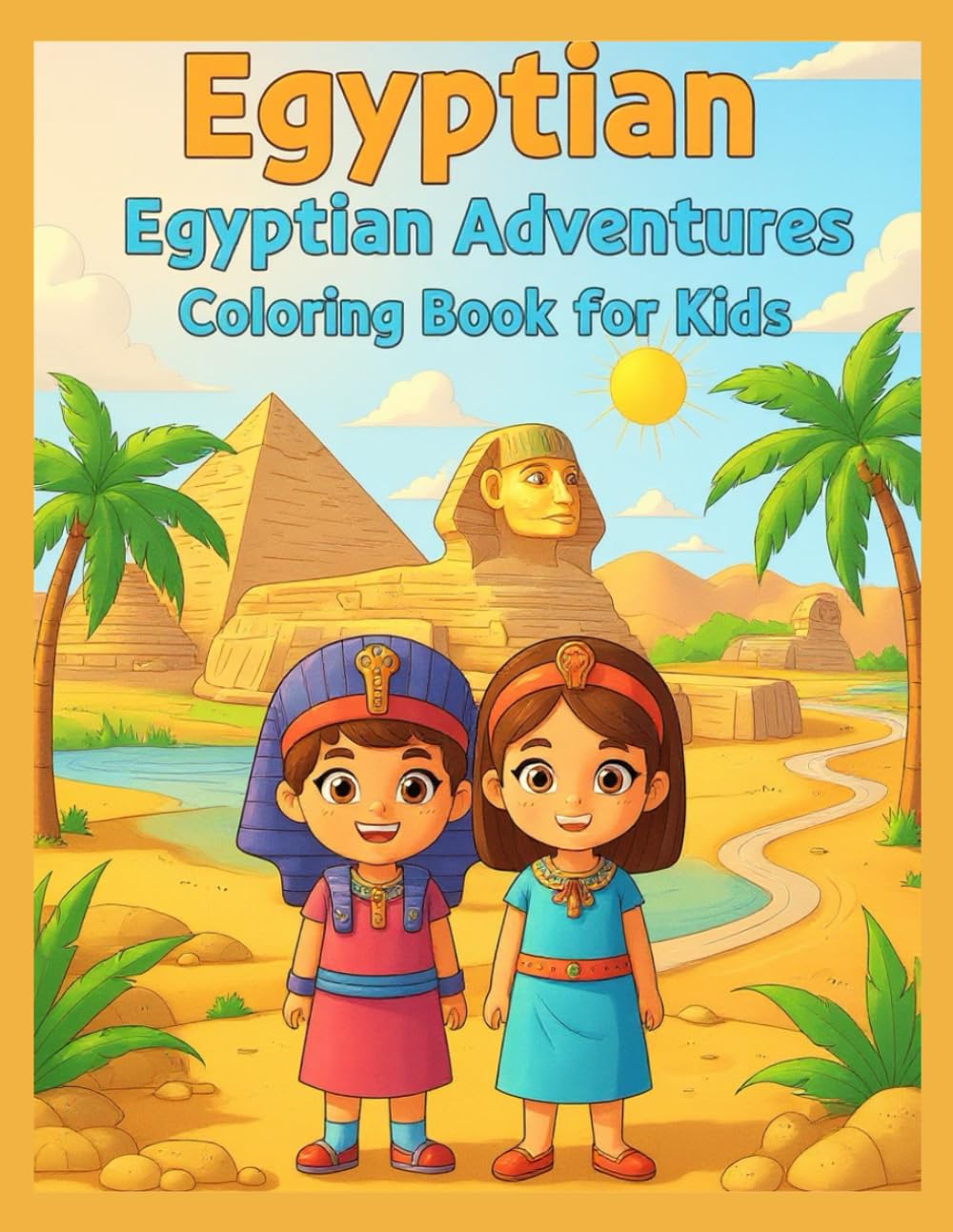 Egyptian Adventures Coloring Book for Kids: Discover the Magic of Ancient Egypt through Fun Coloring Pages!
