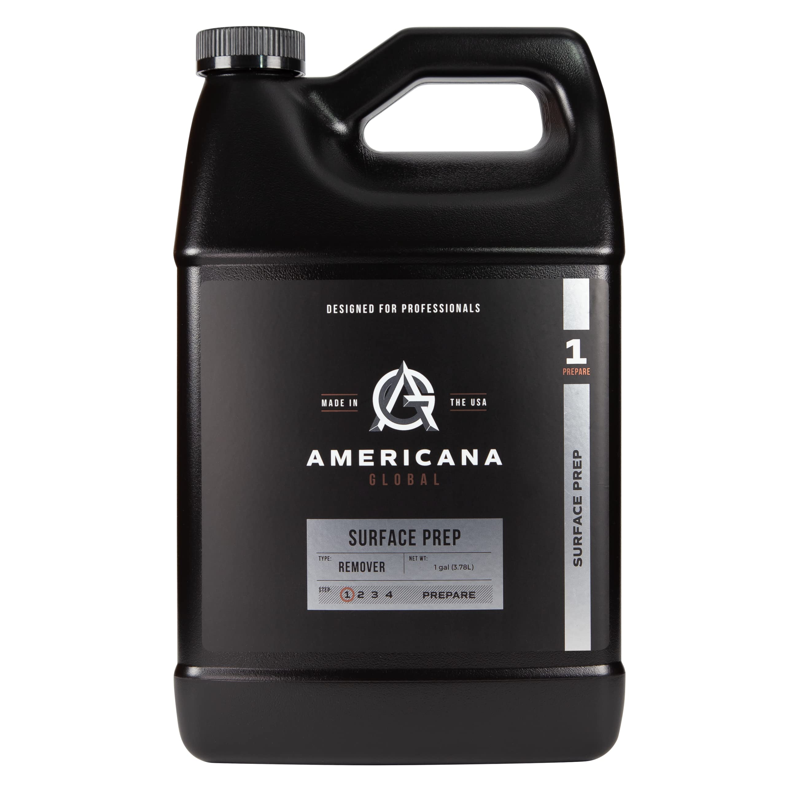 Americana Global Surface Prep Spray, 1-Gallon - Residue & Oil Remover - Pre and Post Paint Correction Surface Prep