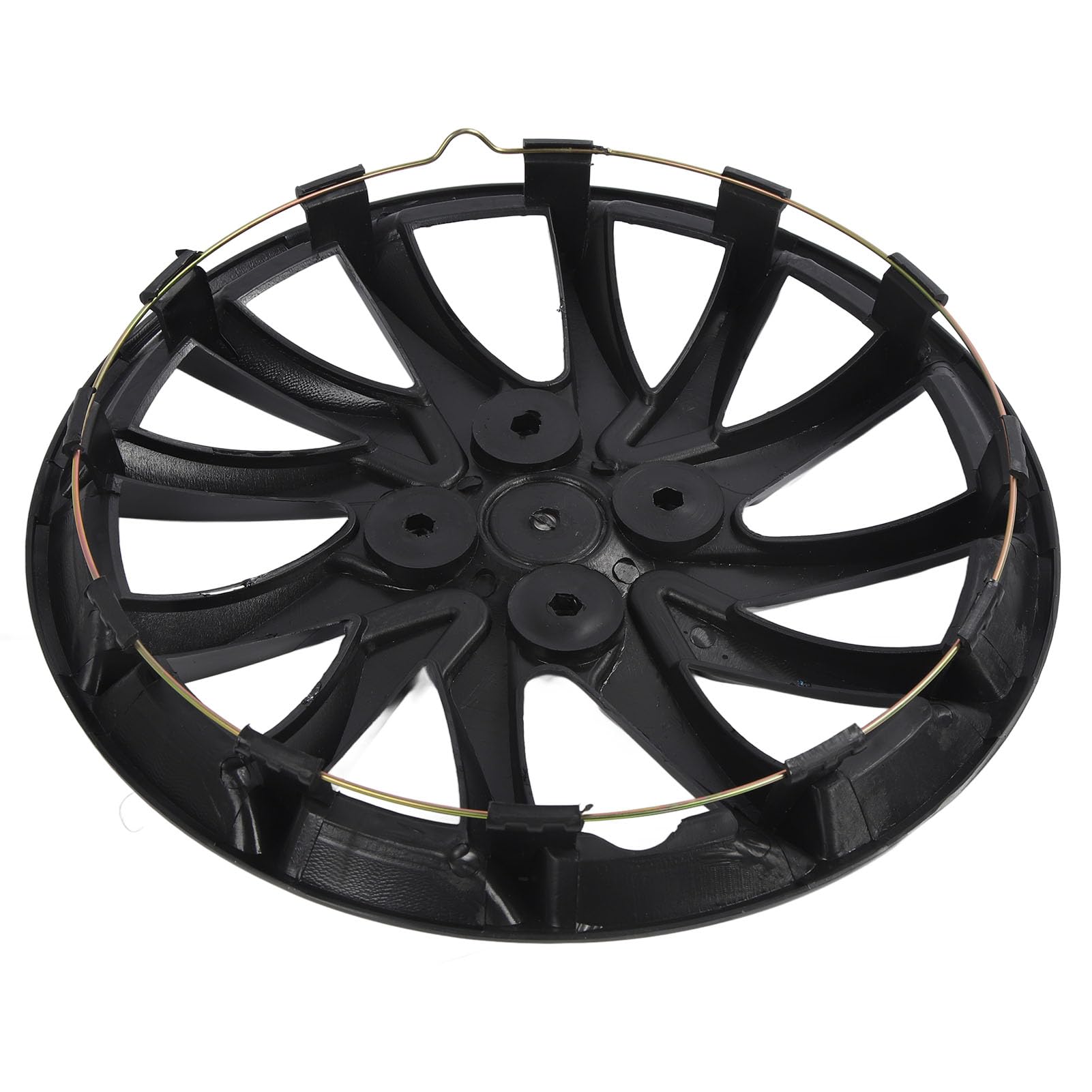 Copricerchi, 4 Pezzi 14 Pollici Copricerchi Universali Resistenti Ai Graffi per Auto, Camion, Furgoni, Neri