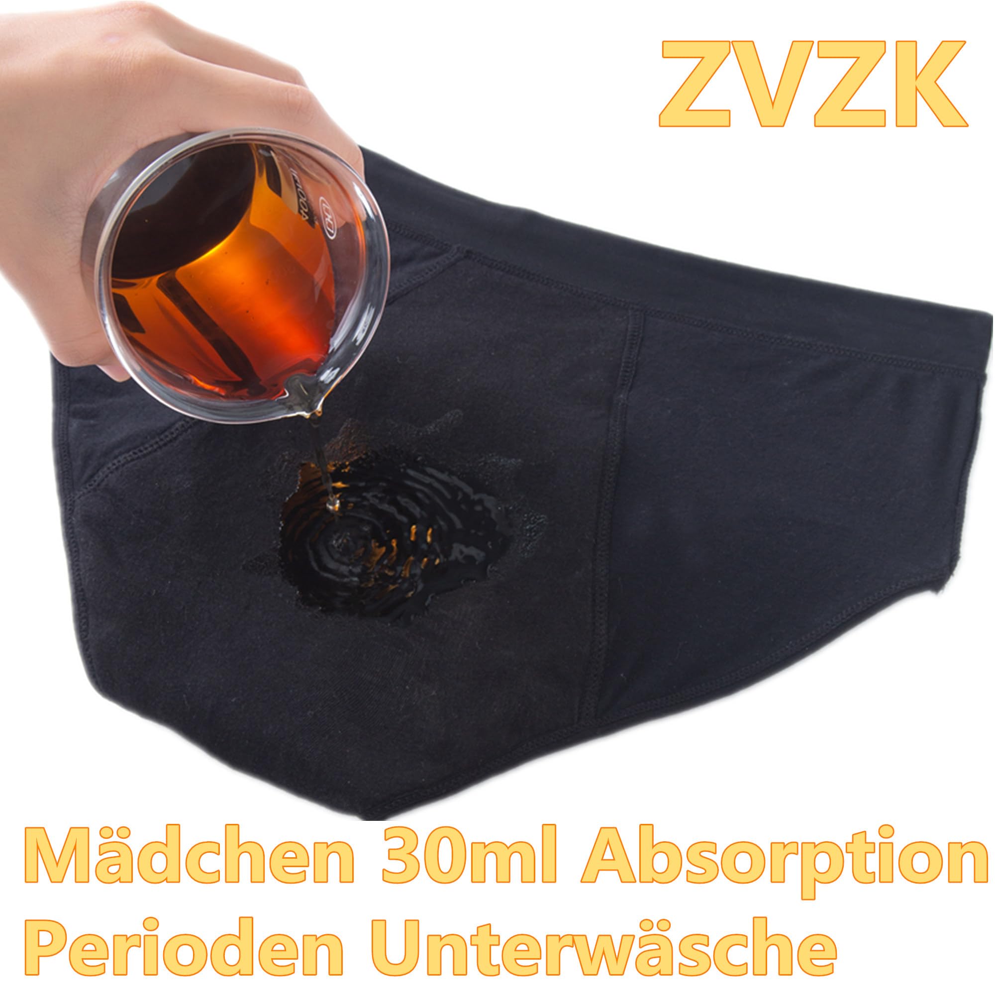 Bielizna okresowa dla dziewcząt z silnym krwawieniem, 30 ml, 8-16 lat, bielizna bawełniana, majtki menstruacyjne