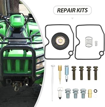 Anxingo Carburetor Repair Kit Replacement for Arctic Cat 500 400 4x4 Auto Carb 2004-2007