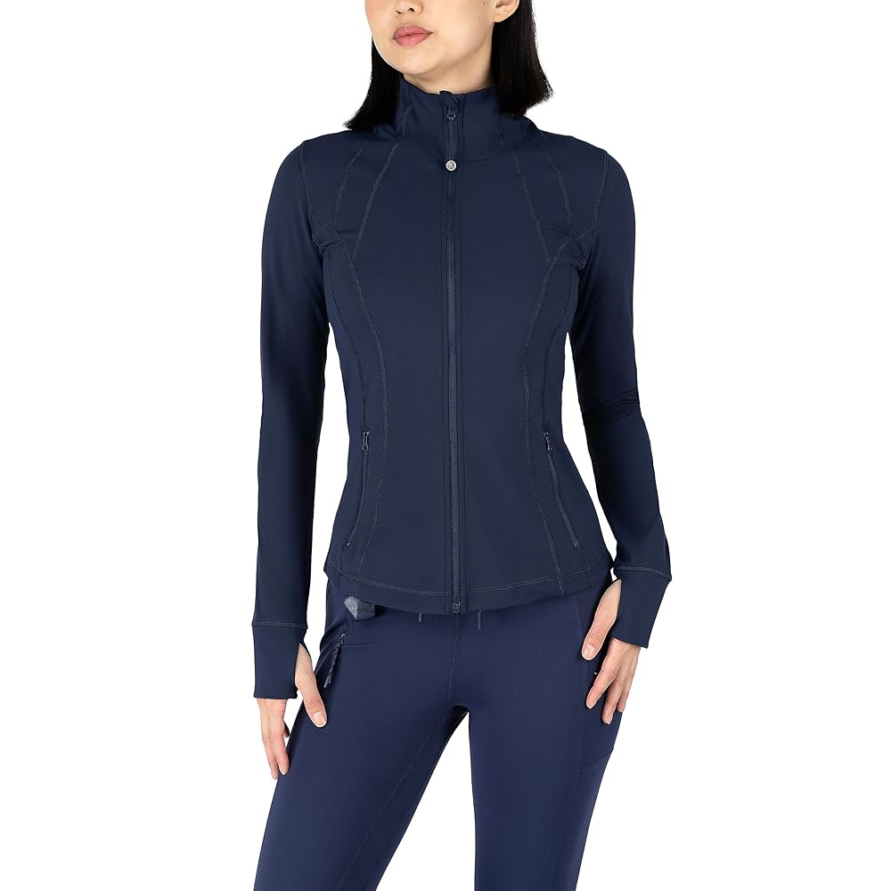 90 Degree By Reflex Women's Lightweight, Full Zip Running