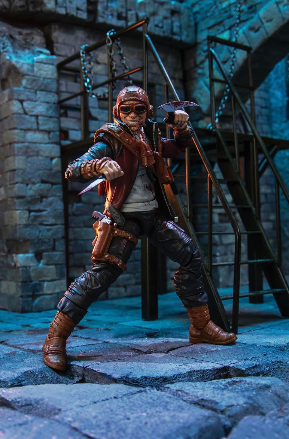 Action Force Valaverse Bloody Jester Black Series Premium 6-Inch Scale Action Figure with Multiple Accessories - Amazon Exclusive!