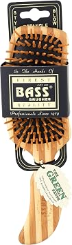 Brush - Semi S Shaped Wood Handle & Wood Bristles - 1 - Brush