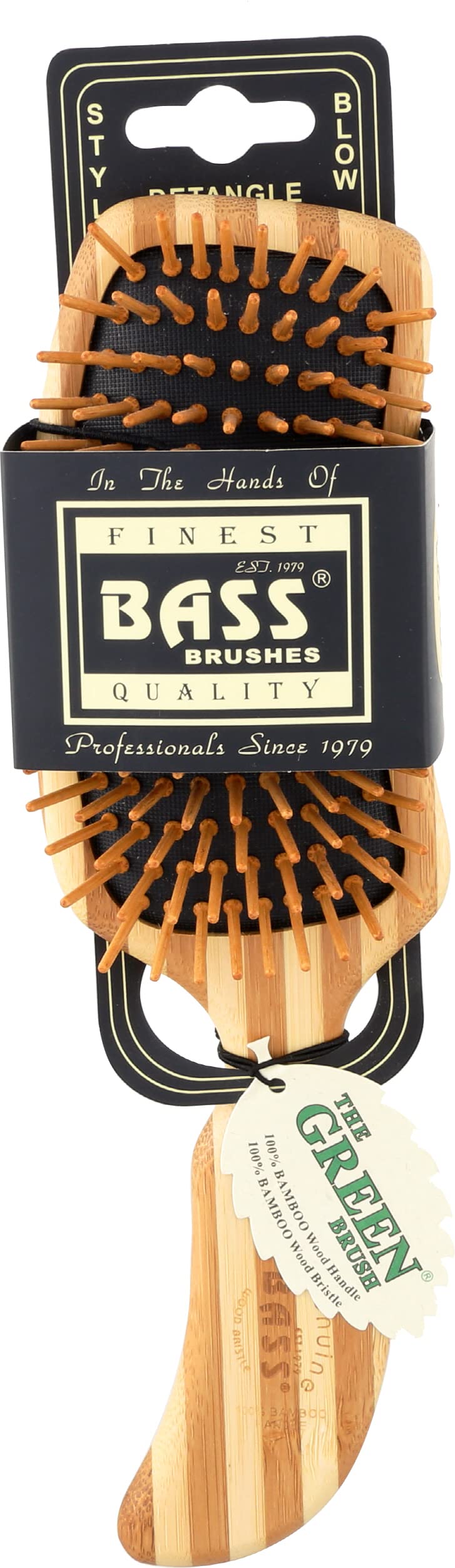 Brushes Wood Bristle Brush, 1 EA