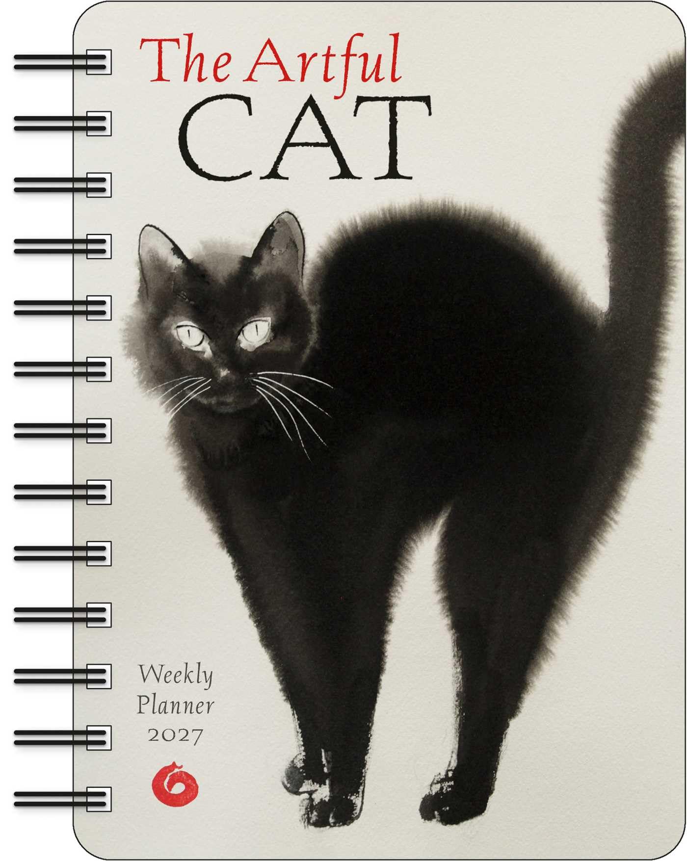 Artful Cat 2027 Weekly Planner Calendar by Endre Penovác (Calendar)