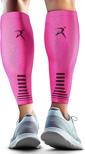 Miniatura 9 de Rymora - Pernera de compresión unisex, soporte para pantorrilla y alivio del dolor de piernas calcetines cómodos y seguros sin pies