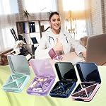 Organisateur de la pilule de voyage, grand contenant de cas de pilule de poche quotidien Pill Box Médicament Porte-cas de médecine portable Organisateur pour la vitamine (Purple)