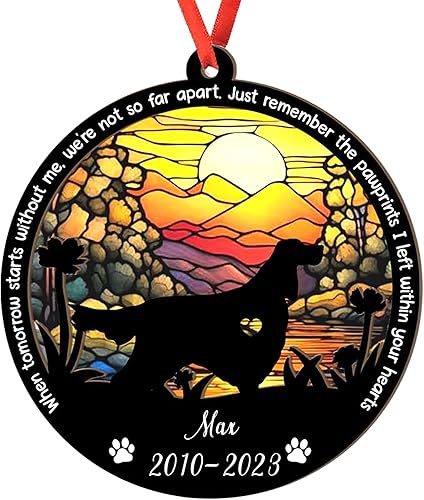 Miniatura 70 de Adorno personalizado para atrapasoles Bichon Frise, Bichon Frise Sun Catcher Adorno de Navidad – Regalo para perro amante, Bichon Frise 3D 2 capas