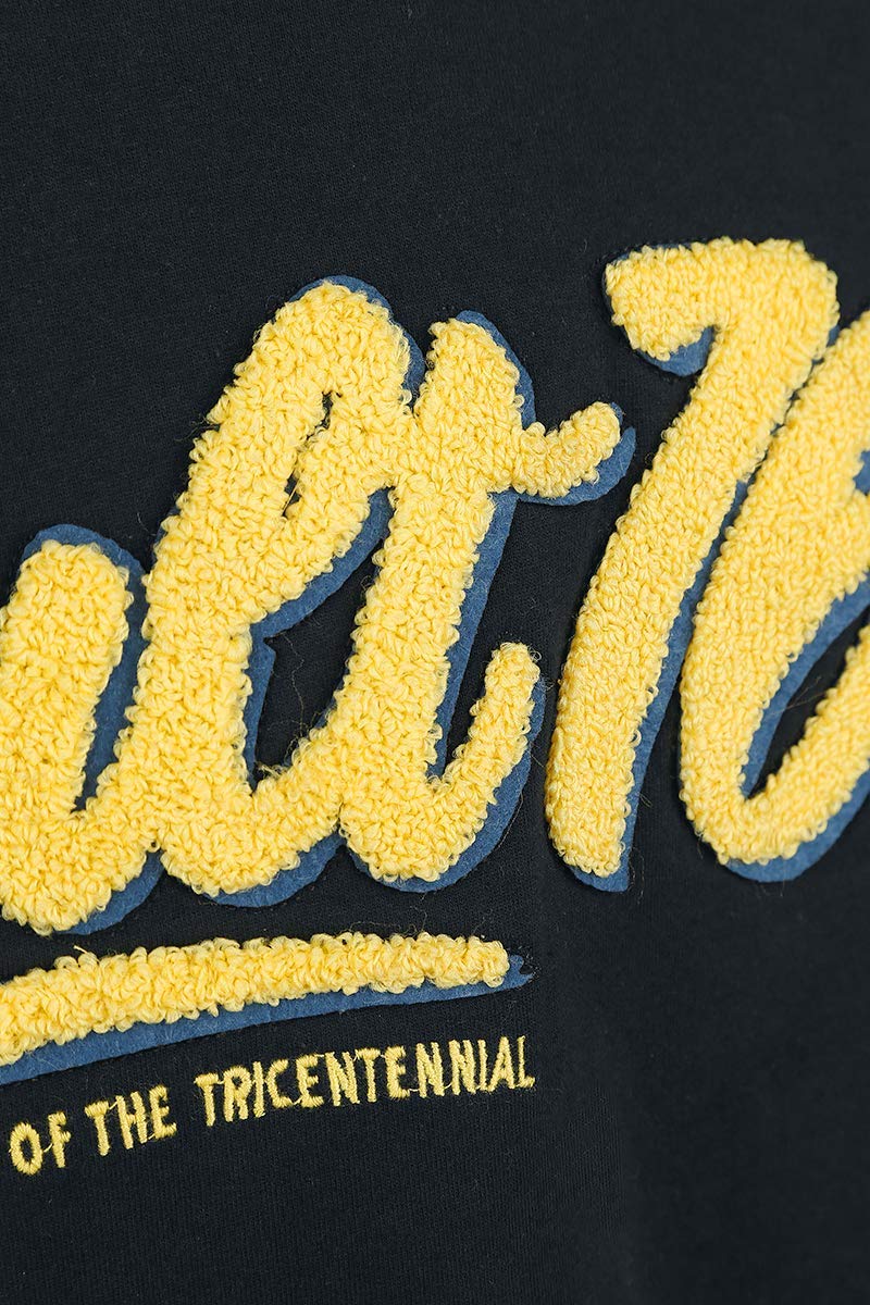 Fallout 76 - Vault 76 Chaqueta Universitaria Negro/Azul