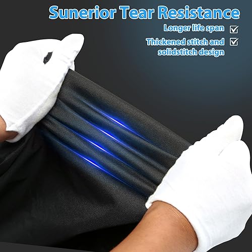 Vista 9 de Utheer Cubierta de parrilla para estufas de 2 quemadores Camp Chef, resistente al agua 600D, cubierta de parrilla de tela para Camp Chef Explorer