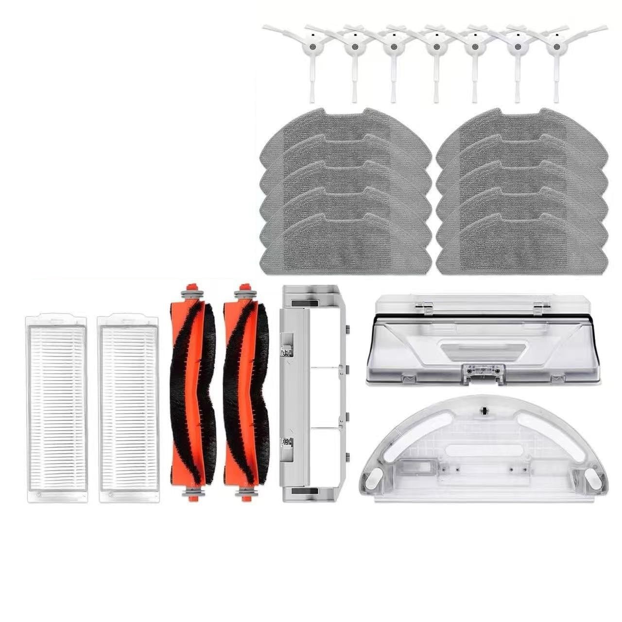 Compatibile Con Xiaomi, Compatibile Con Mijia, 2/3/MJST1S, Filtro for Robot Aspirapolvere, Spazzola A Rullo, Spazzola Principale, Filtro, Spazzola Laterale, Accessori for Scopa(Charging pile)