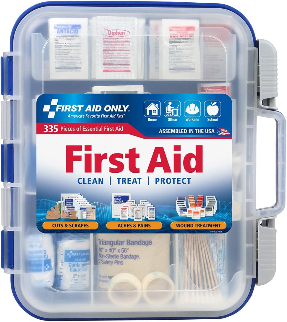 Rapid Care First Aid RC25MANW 25 person 166 Piece ANSI